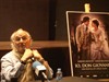 Carlos Saura en la rueda de prensa de presentación de la película.