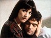 Carmen Maura (Julia) and Antonio Banderas (Ángel). Frame